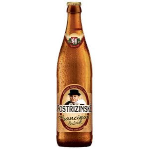 Postřižiny-Francinův ležák 12%, prémiový svetlý ležiak, 5,1%alc., 0.5l fľaša