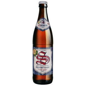 Svijany-Baron 15%, svetlý špecíal, nepasterizované, 6,5%alc., 0.5l fľaša